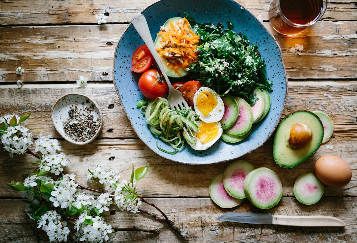 Healthy high-protein meal for keeping weight off after a GLP-1